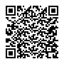 QR код за телефонен номер +12255028357