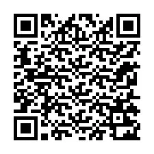 Código QR para número de teléfono +12255222545