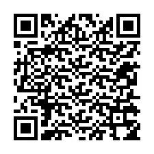 QR код за телефонен номер +12255354853