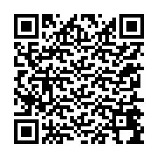 QR kód a telefonszámhoz +12255494844