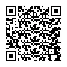 Código QR para número de teléfono +12255494979