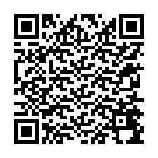 QR-code voor telefoonnummer +12255494980