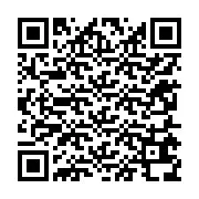 QR-код для номера телефона +12255638002