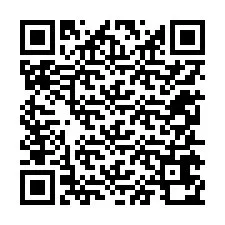 QR-code voor telefoonnummer +12255670873