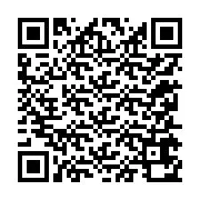 Kode QR untuk nomor Telepon +12255670878