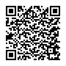 Código QR para número de teléfono +12255671378