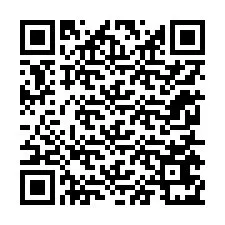 Código QR para número de telefone +12255671385