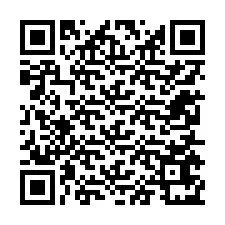 QR kód a telefonszámhoz +12255671387