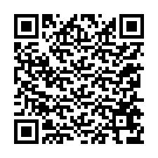 QR-koodi puhelinnumerolle +12255676758