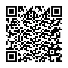 QR-code voor telefoonnummer +12255709125