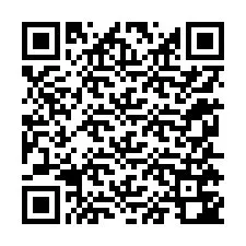 QR-Code für Telefonnummer +12255742270