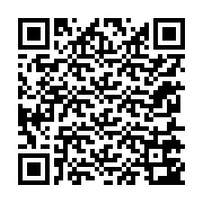 QR код за телефонен номер +12255743805