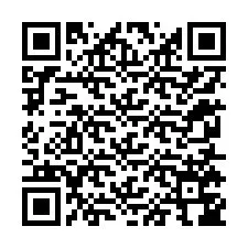 Código QR para número de teléfono +12255746680