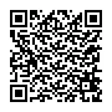 Código QR para número de teléfono +12256429514