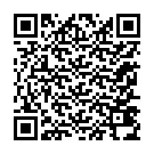 Código QR para número de telefone +12257434375