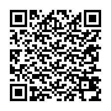 Código QR para número de telefone +12257434482