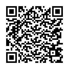 Código QR para número de teléfono +12257435506