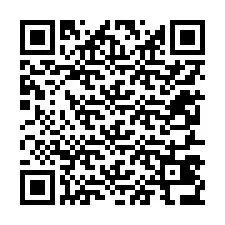 QR код за телефонен номер +12257436003