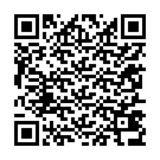 Código QR para número de teléfono +12257436142