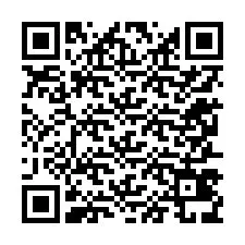 QR kód a telefonszámhoz +12257439476