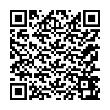 QR-код для номера телефона +12257463671