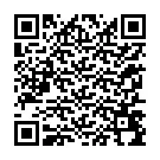 QR kód a telefonszámhoz +12257494550