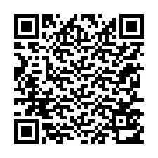 QR Code pour le numéro de téléphone +12257512725