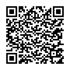 QR-koodi puhelinnumerolle +12257515106