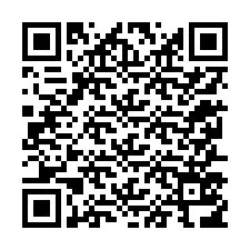 Código QR para número de teléfono +12257516678