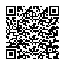 QR-koodi puhelinnumerolle +12257538506