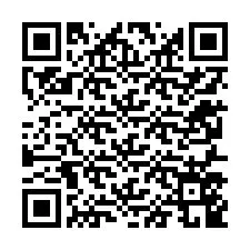 QR код за телефонен номер +12257549606