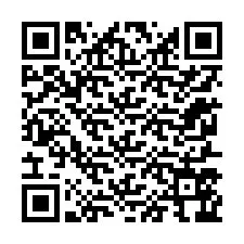 Codice QR per il numero di telefono +12257566445