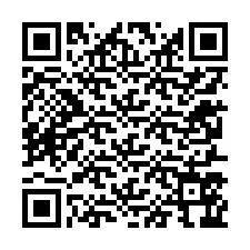 QR-koodi puhelinnumerolle +12257566446