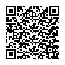 QR-code voor telefoonnummer +12257567289