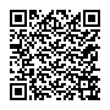 QR код за телефонен номер +12257567665