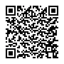 QR код за телефонен номер +12257568746