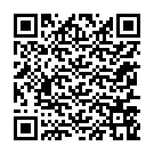 Código QR para número de teléfono +12257569515