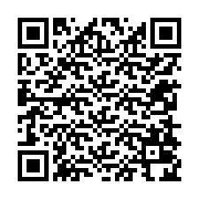 QR код за телефонен номер +12258024583