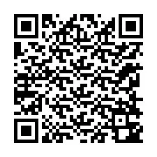 QR kód a telefonszámhoz +12258342621