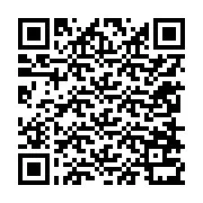 Código QR para número de teléfono +12258731386