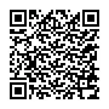 Código QR para número de teléfono +12258734864