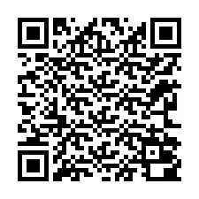 Código QR para número de teléfono +12262000401