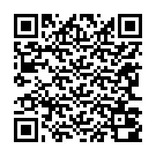 Código QR para número de teléfono +12263000562