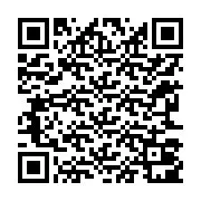 QR Code สำหรับหมายเลขโทรศัพท์ +12263001080