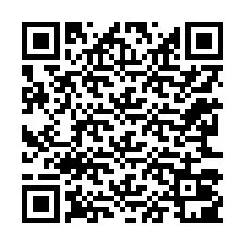 Código QR para número de teléfono +12263001089