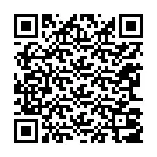 Código QR para número de teléfono +12263007143