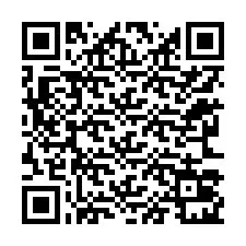 QR-code voor telefoonnummer +12263021404