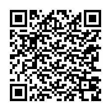 Código QR para número de teléfono +12263028094