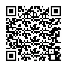 Código QR para número de teléfono +12263040155