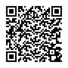 QR-koodi puhelinnumerolle +12263042104